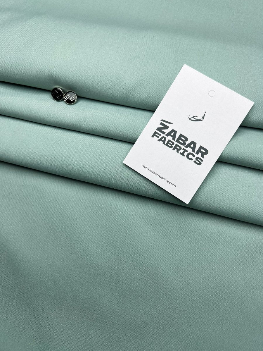 ULTRA SOFT WASH & WEAR - PASTEL GREEN - Zabar Fabrics