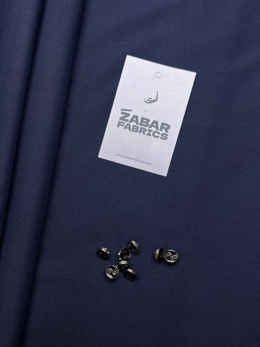 ZABAR SIGNATURE BOSKI - NAVY BLUE - Zabar Fabrics